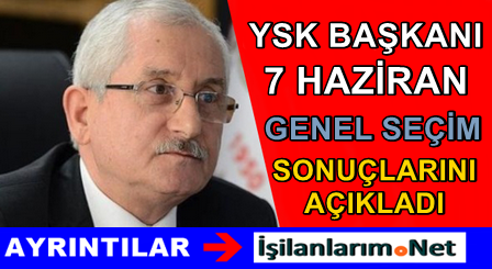 YSK Kesin Genel Seçim Sonuçları