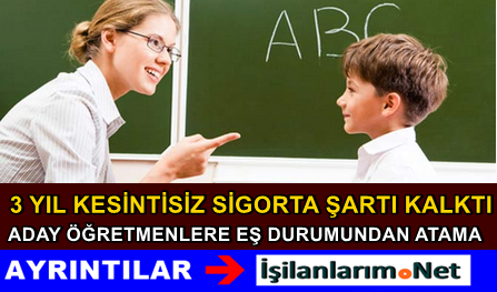 Öğretmenlere Müjde 2015