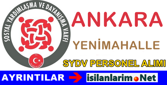Ankara yenimahalle SYDV İlanı 2015