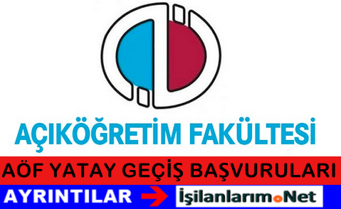AÖF Yatay Geçiş İşlemleri