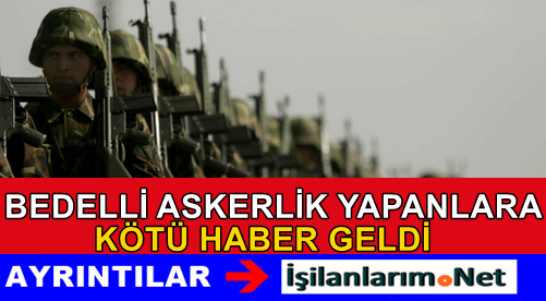 BEDELLİ İadesi Yapılmayacak