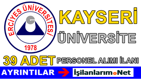 Erciyes Üniversitesi Hemşire Alımı