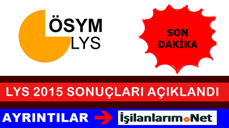 LYS-Sonuçları-AçıklanDI 2015