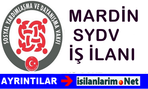 Mardin SYDV İş İlanı