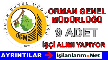 OGM 9 İşçi Alımı Başvurusu