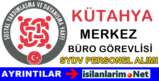 SYDV Kütahya Merkez İlanı 2015