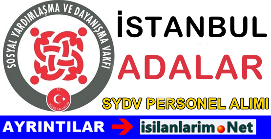SYDV İstanbul Adalar İlanı 2015