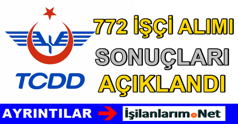 TCDD İşçi Alımı Sonuçları 2015