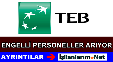 TEB Engelli Bankacı Alımı
