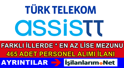 Türk Telekom AssisTT Personel Alımı 2015