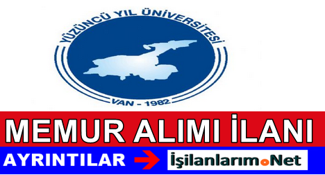 Van Üniversite Memur Alımı İlanı