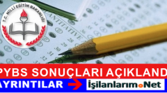 PYBS 2015 Yılı 10-11 Sınıflar İçin Sınav Sonuçları Açıklandı