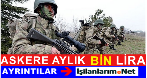 ASKERE 1000 LİRA