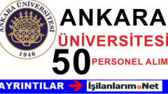 Ankara Üniversite Hemşire – Sağlık Personeli Alımı İlanı 2015