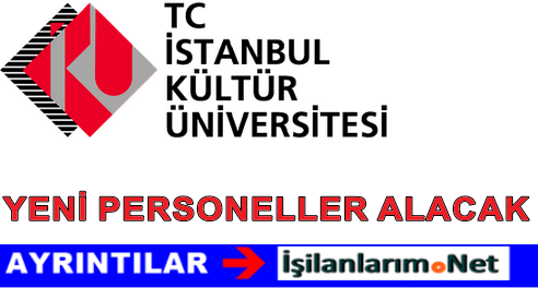 Kültür Üniversitesi İlanları 2015