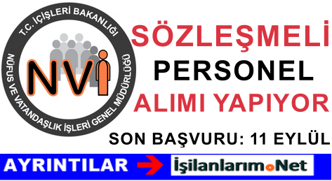 Nüfus ve Vatandaşlık İşleri İş başvurusu