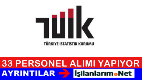 TUİK 33 Personel Alımı 2015