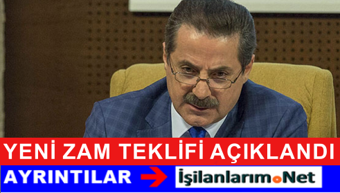 Yeni Zam Teklifi 2015