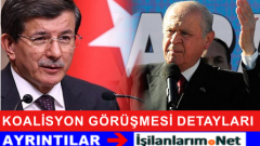 AKP-MHP 17 Ağustos Koalisyon Görüşmesinin Detayları
