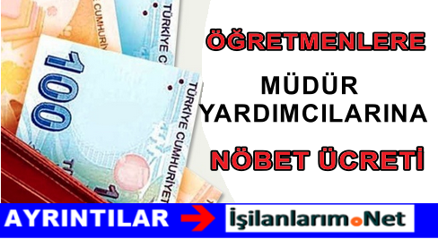 Öğretmene Nöbet Ücreti