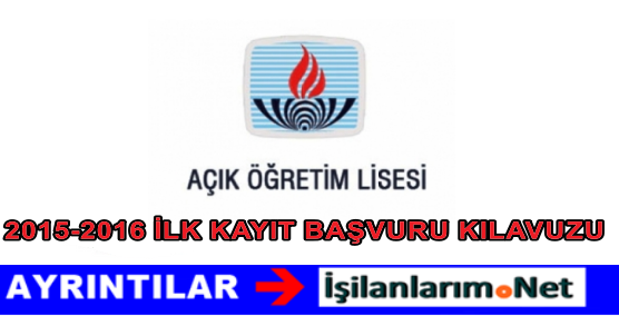 AÖL 2015 BAŞVURU KILAVUZU