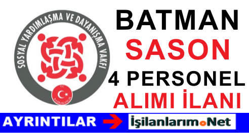 BATMAN SASON SYDV EYLÜL İLANI