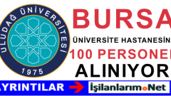Uludağ Üniversitesine 100 Sözleşmeli Hemşire Alımı İlanı 2015