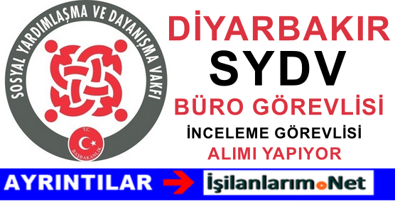 Diyarbakır Bismil SYDV İlanı 2015