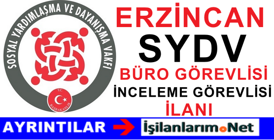 ERZİNCAN TERCAN EYLÜL 2015 SYDV İLANI