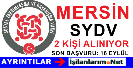 Mersin Bozyazı SYDV İlanı