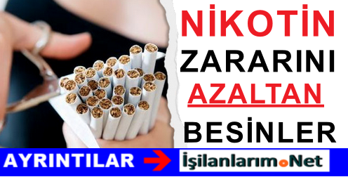 NİKOTİN ZARARINI AZALTAN BESİNLER