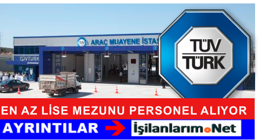 TÜVTÜRK PERSONEL ALIMI