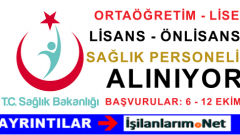 Sağlık Bakanlığı 4 BİN 920 Personel Tercih Başvuru Kılavuzu