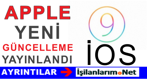 İOS 9 YAYINLANDI