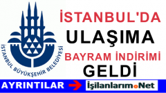 İstanbul’da Kurban Bayramında Ulaşım Yüzde 50 İndirimli