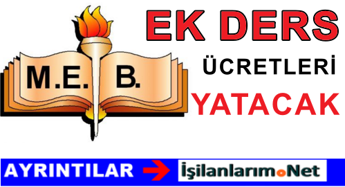 2 KASIM -30 EKİM EK DERS ÜCRETLERİ