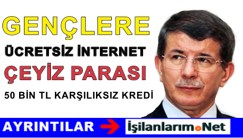 AK PARTİDEN GENÇLERE MÜJDE ÜSTÜNE MÜJDE
