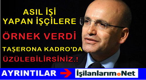 ASLİ İŞİ YAPANA ÖRNEKLER VERİLDİ