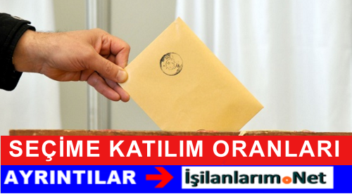 ERKEN SEÇİME KATILIM ORANLARI