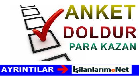 EVDE ANKET DOLDUR PARA KAZAN