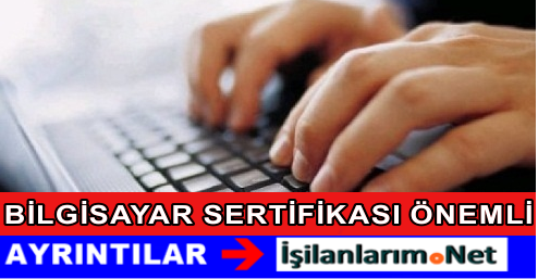 MEB BİLGİSAYAR SERTİFİKASI ÖNEMLİ