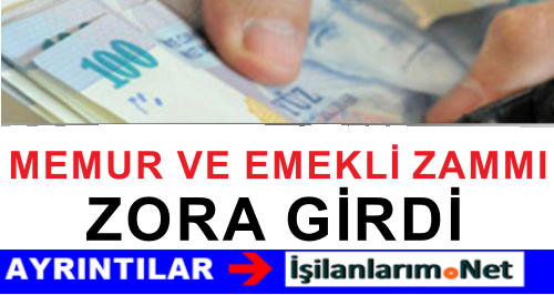 MEMUR VE EMEKLİ ZAMMI ZORA GİRDİ