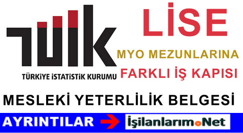 TUİK FARKLI İŞ KAPISI