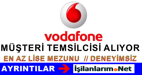 VODAFONE DENEYİMSİZ TEMSİLCİSİ ALIMI