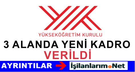 YÖK 6 EKİM ÖYP KADROLARI