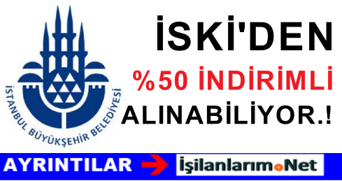İSKİ İNDİRİMLİ SU
