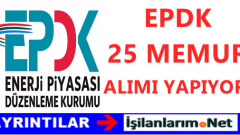 Enerji Piyasası Düzenleme Kurumu Başkanlığı (EPDK) Memur Alımı