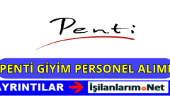 Penti Giyim Personel Alımı İş İlanları