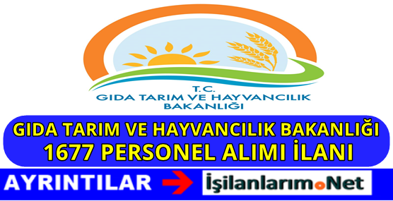 GIDA-TARIM-VE-HAYVANCILIK-BAKANLIGI-1677-PERSONEL-ALIMI