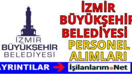 İzmir Büyükşehir Belediyesi Personel Alımı 2016